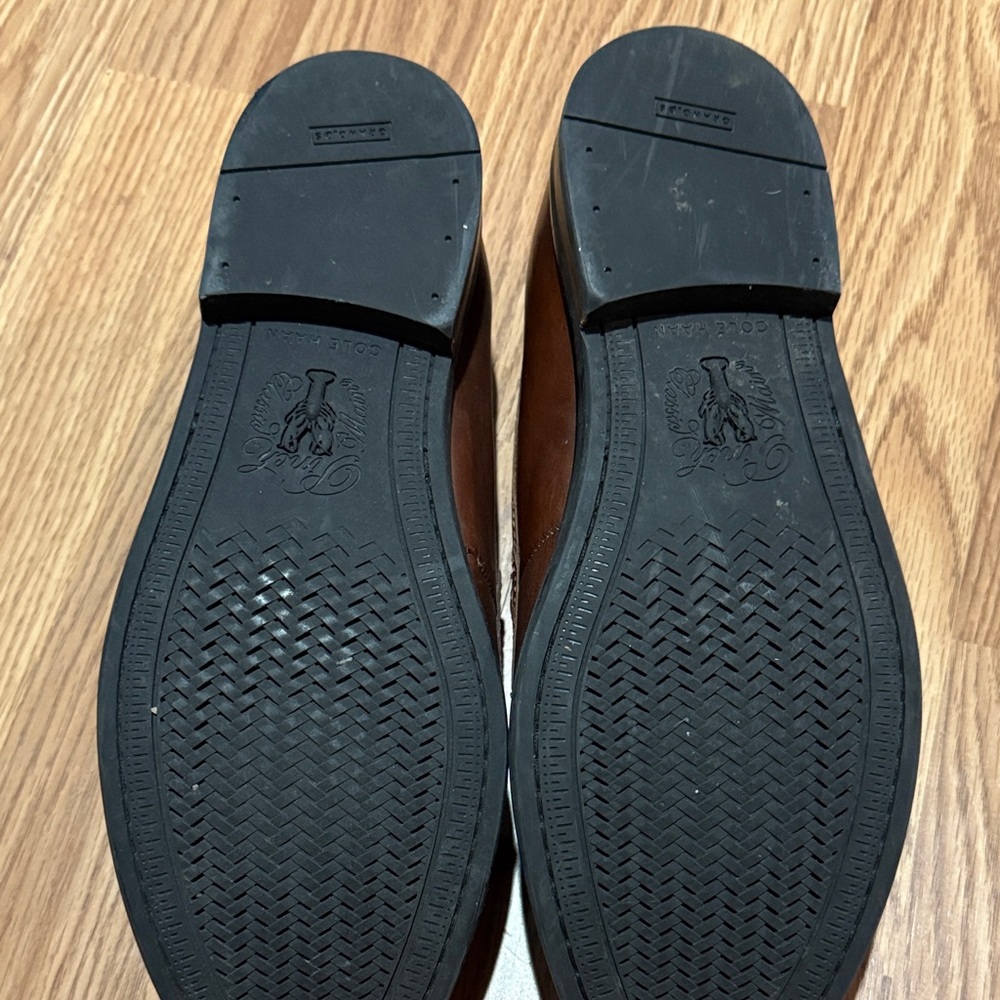 Cole Haan Classic Brown Leather Loafers - Picture 5 of 5